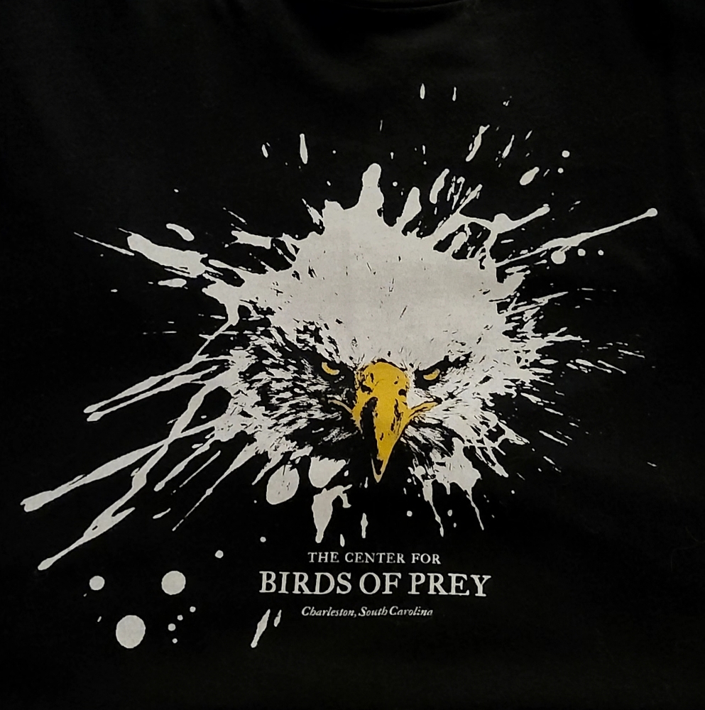 South Carolina Birds of Prey Charleston SC Black T-Shirt Plus Sz XXL